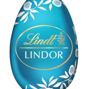 LINDT LINDOR CHOCOLATE EGG TRAY SALTED CARAMEL 28G