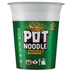 POT NOODLE CHICKEN&MUSHROOM 12X90G