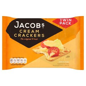 JACOBS ORIGINAL CREAM CRACKERS 2X200G TWIN PACK, 400G
