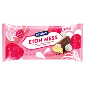MCVITIES ETON MESS LIMITED EDITION CAKE BARS MULTIPACK 5X24.6G