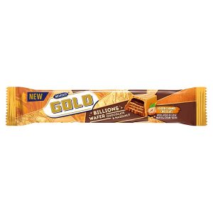 MCVITIES GOLD BILLION CHOCOLATE HAZLENUT WAFER BAR 39.5G