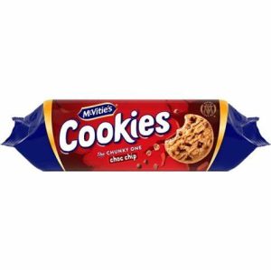 MCVITIES COOKIES PMP - CHOC CHIP COOKIES 150G PMP £1.35