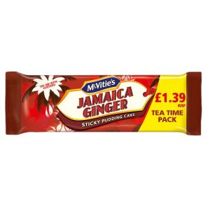 MCVITIES JAMAICA GINGER STICKY PUDDING CAKE PMP £1.39