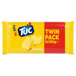 JACOBS TUC ORIGINAL CRACKERS TWIN PACK 2X150G, 300G