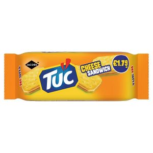 JACOBS TUC ORIGINAL SNACK CRACKERS 150G PMP £1.79