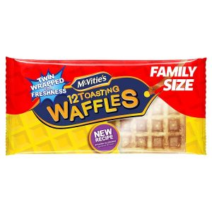 MCVITIES TOASTING WAFFLES FAMILY SIZE MULTIPACK 10X30.7G, 307G