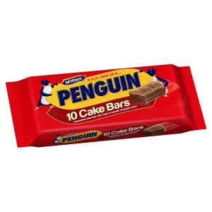 MCVITIES PENGUIN CAKE BARS MULTIPACK 10X28.3G, 283G