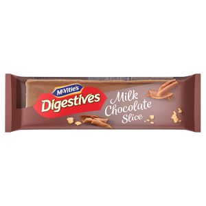 MCVITIES DIGESTIVES MILK CHOCOLATE SLICES CAKE BARS SINGLE 54G