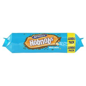MCVITIES HOBNOBS MILK CHOCOLATE BISCUITS 431G