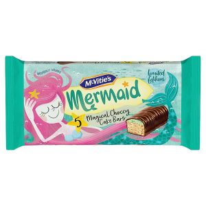 MCVITIES MERMAID CAKE BARS MULTIPACK 5X24G, 120G