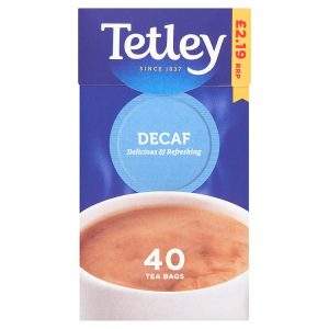 TETLEY DECAF PMP £2.19 40S