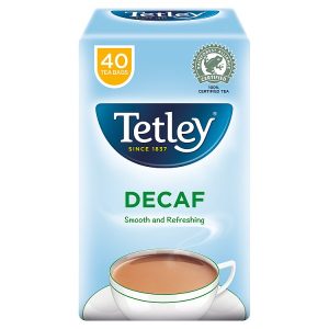 TETLEY DECAF TEAD BAGS 40S 100G