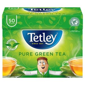 TETLEY GREEN TEA PURE 50S