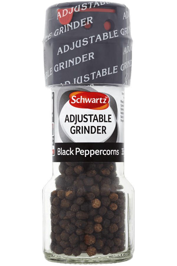SCHWARTZ BLACK PEPPER GRINDER 35G