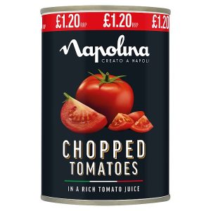 NAPOLINA 400G CHOPPED TOMATOES PMP £1.20