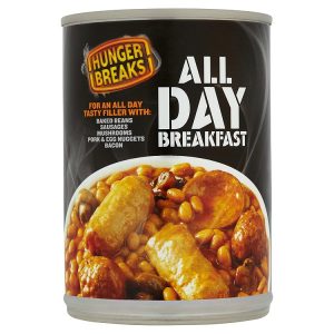 HUNGER BREAKS ALL DAY BREAKFAST 395G