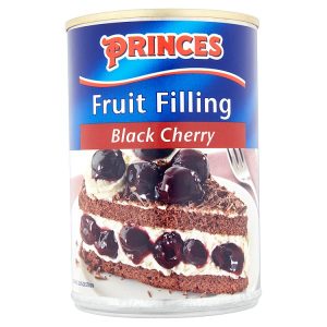 PRINCES BLACK CHERRY FRUIT FILLING 410G