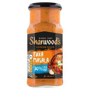 SHARWOODS SAUCE TIK MAS 0.3 LESS FAT COOK SC 6/420G