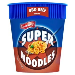 BATCHELORS SUPER NOODLES POT BBQ BEEF 75G