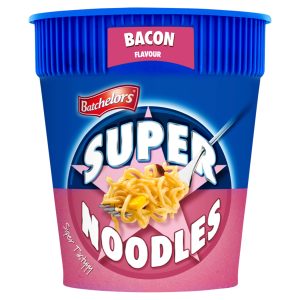 BATCHELORS SUPER NOODLES POT BACON 8/75G