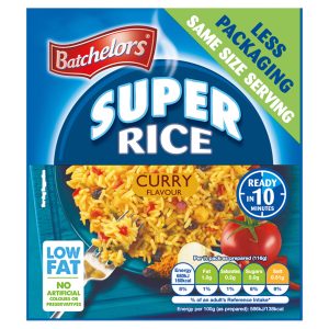 BATCHELORS SUPER RICE CURRY QC HS 11/90G