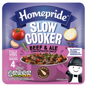 HOMEPRIDE 170G RIDE SL COOK BEEF & ALE STEW