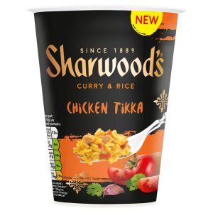 SHARWOODS CHICKEN TIKKA CURRY RICE POT 6/70G