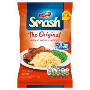 BATCHELORS SMASH ORIGINAL PMP £ 1.89 176G