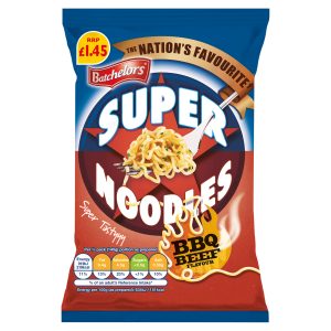 BATCHELORS SUPER NOODLES BBQ PMP £1.45 90G
