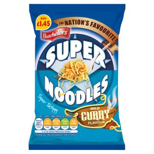 BATCHELORS SUPER NOODLES CURRY PMP £1.45 90G