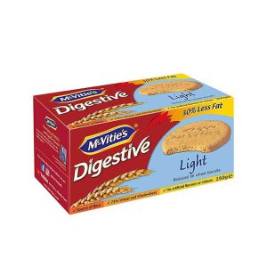 MCVITIES EXPORT DIGESTIVE 250G LIGHT
