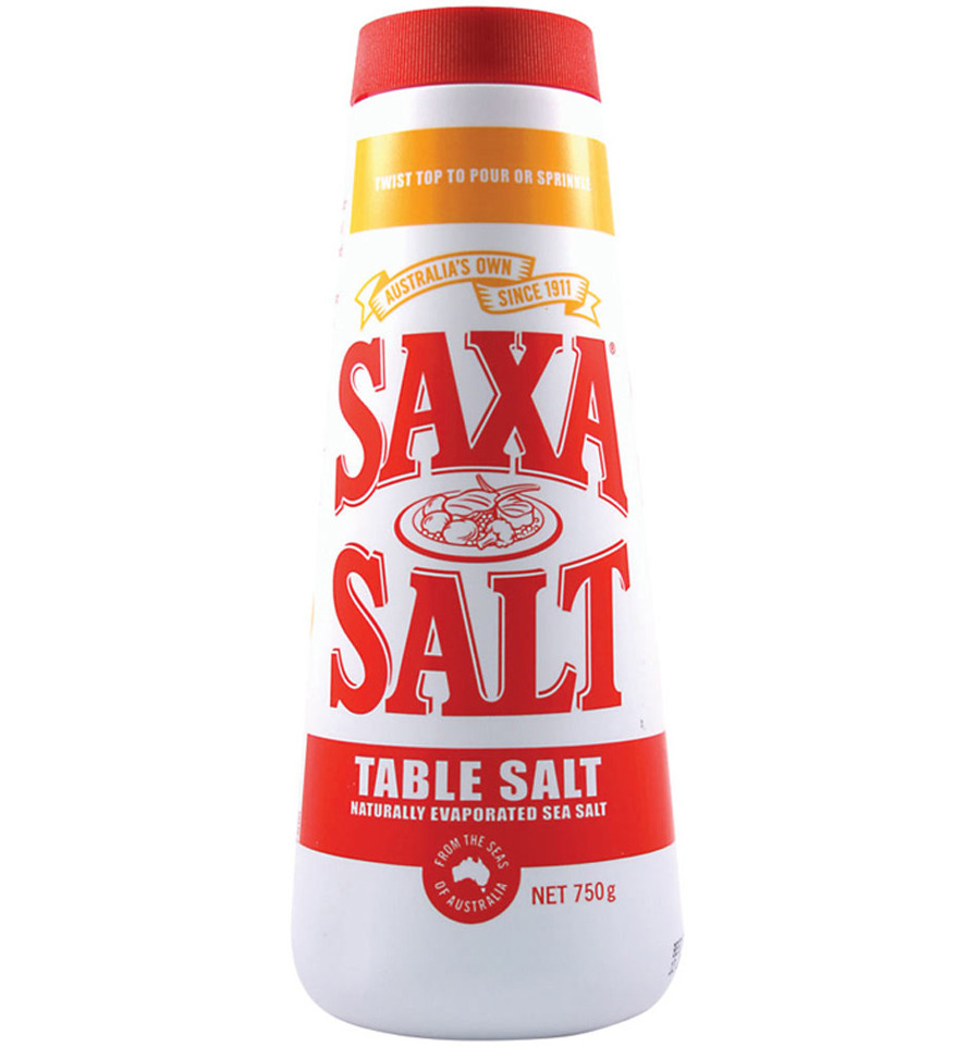 SAXA SALT TABLE POLY 12/750G