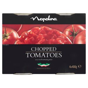 NAPOLINA 4X400G CHOPPED TOMATOES 4PK