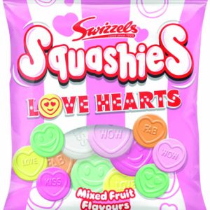 SWIZZELS SQUASHIES LOVE HEARTS 120G