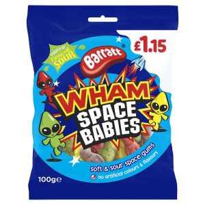 BARRATT WHAM SPACEBABIES PMP £1.15 100G