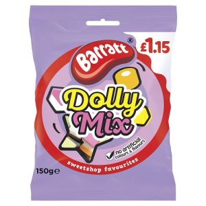 BARRATT 150G DOLLY MIXTURE PMP £1.15