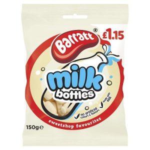 BARRATT 150G MILK BOTTLES PMP £1.15