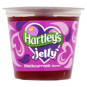HARTLEYS 125G RTE JELLY BLACKCURRANT
