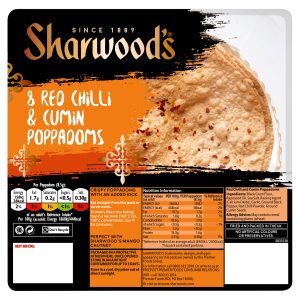 SHARWOODS PUPPS RTE 8 RED CHILLI 12/72G