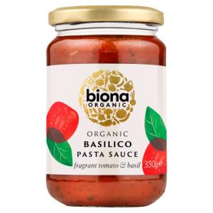 BIONA 350G BASILICO TOMATO & BASIL SAUCE ORGANIC - VEGAN