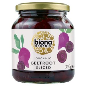 BIONA 340G BEETROOT SLICED ORGANIC / DEMETER
