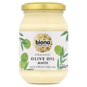 BIONA 230G OLIVE MAYONNAISE WITH 0.4 OIL ORGANIC