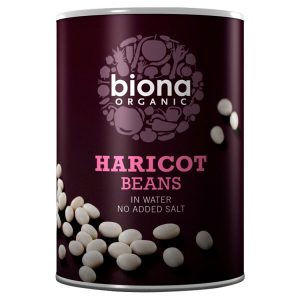 BIONA 400G HARICOT BEANS ORGANIC