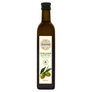 BIONA 500ML EXTRA VIRGIN OLIVE OIL - FRUITY ORGANIC