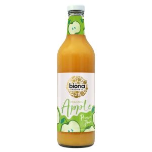 BIONA 1LT APPLE JUICE - PRESSED ORGANIC TETRA PAK