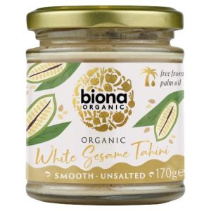 BIONA 170G TAHINI WHITE / NO SALT ORGANIC - NOT ROASTED