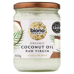 BIONA 400G VIRGIN COCONUT OIL ORGANIC - RAW