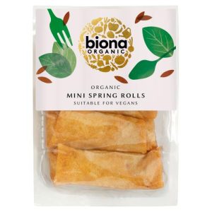 BIONA 200G MINI SPRING ROLLS ORGANIC