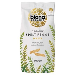 BIONA 500G SPELT PENNE - WHITE ORGANIC