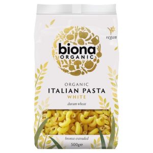 BIONA 500G WHITE MACCARONI ORGANIC BRONZE EXTRUDED